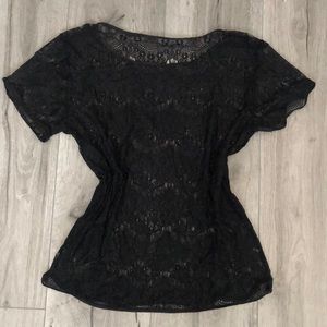 Beautiful lace American apparel top